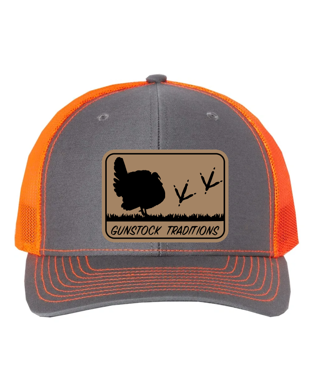 Struttin Leather Patch Richardson 112 Trucker Hat