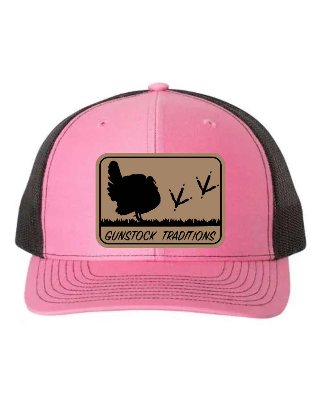 Struttin Leather Patch Richardson 112 Trucker Hat