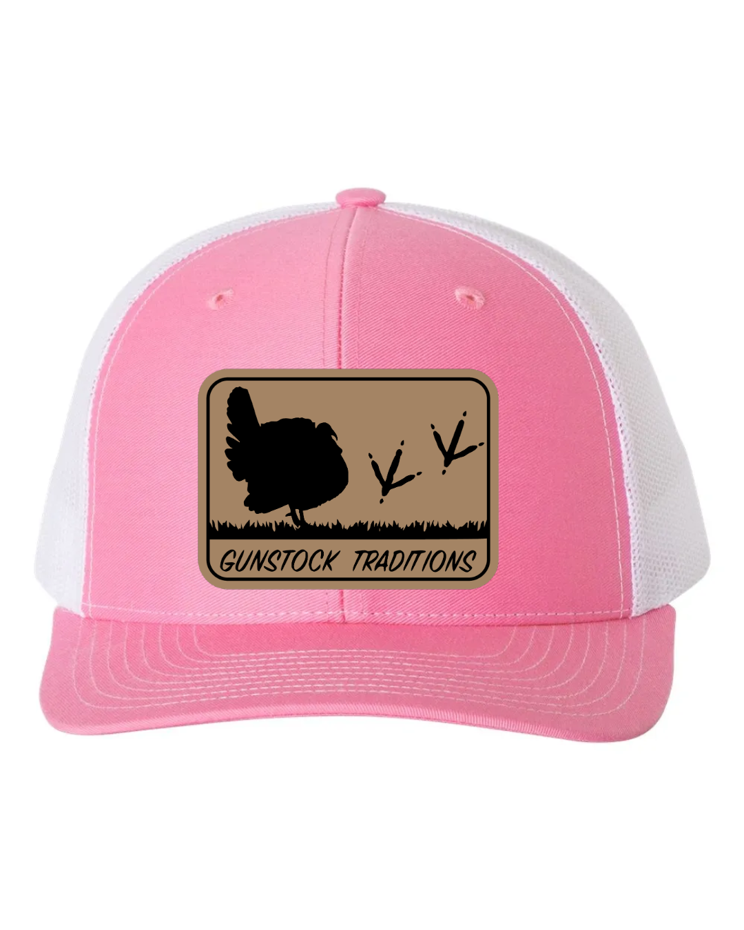 Struttin Leather Patch Richardson 112 Trucker Hat
