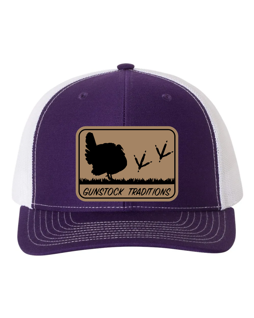 Struttin Leather Patch Richardson 112 Trucker Hat