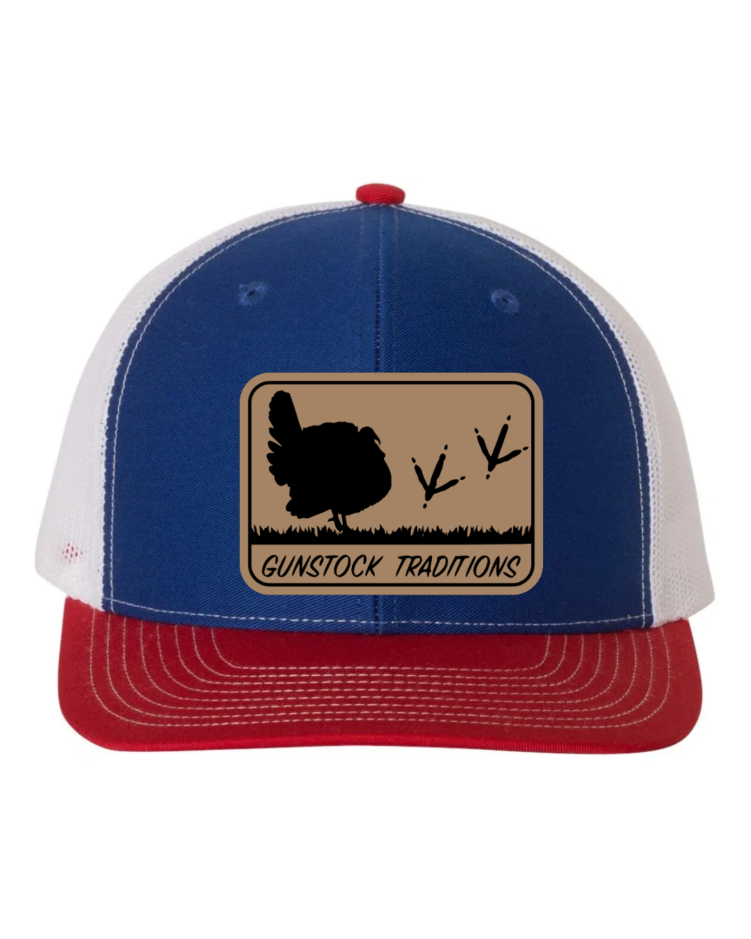 Struttin Leather Patch Richardson 112 Trucker Hat