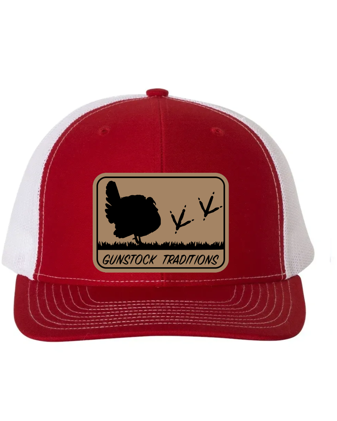 Struttin Leather Patch Richardson 112 Trucker Hat