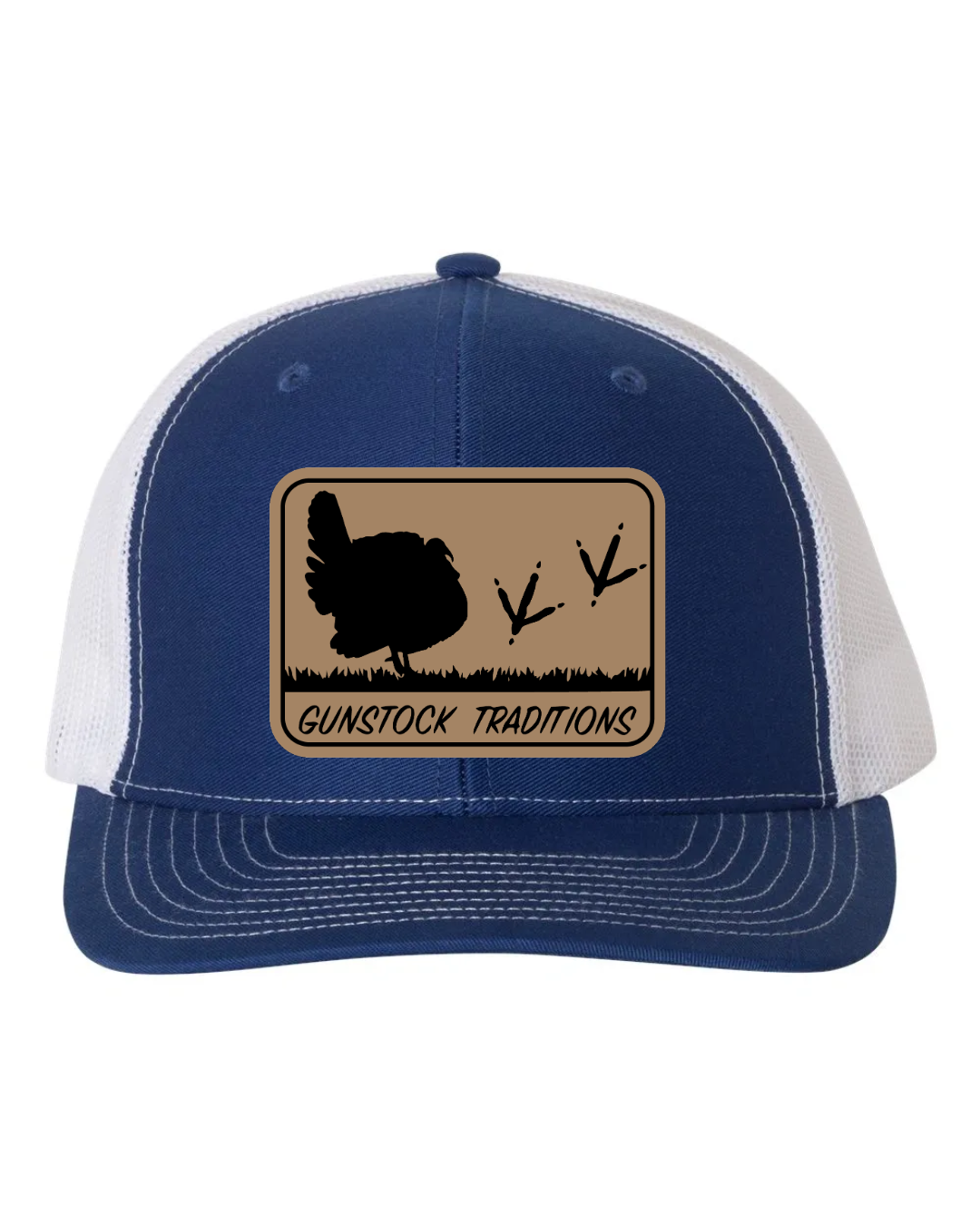 Struttin Leather Patch Richardson 112 Trucker Hat
