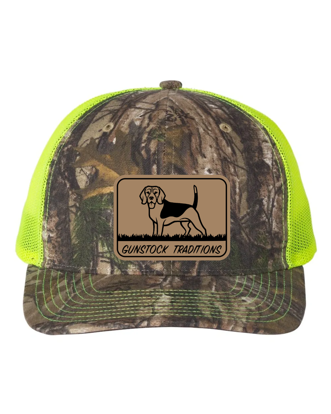 GST Beagle Leather Patch Richardson 112 Trucker Hat