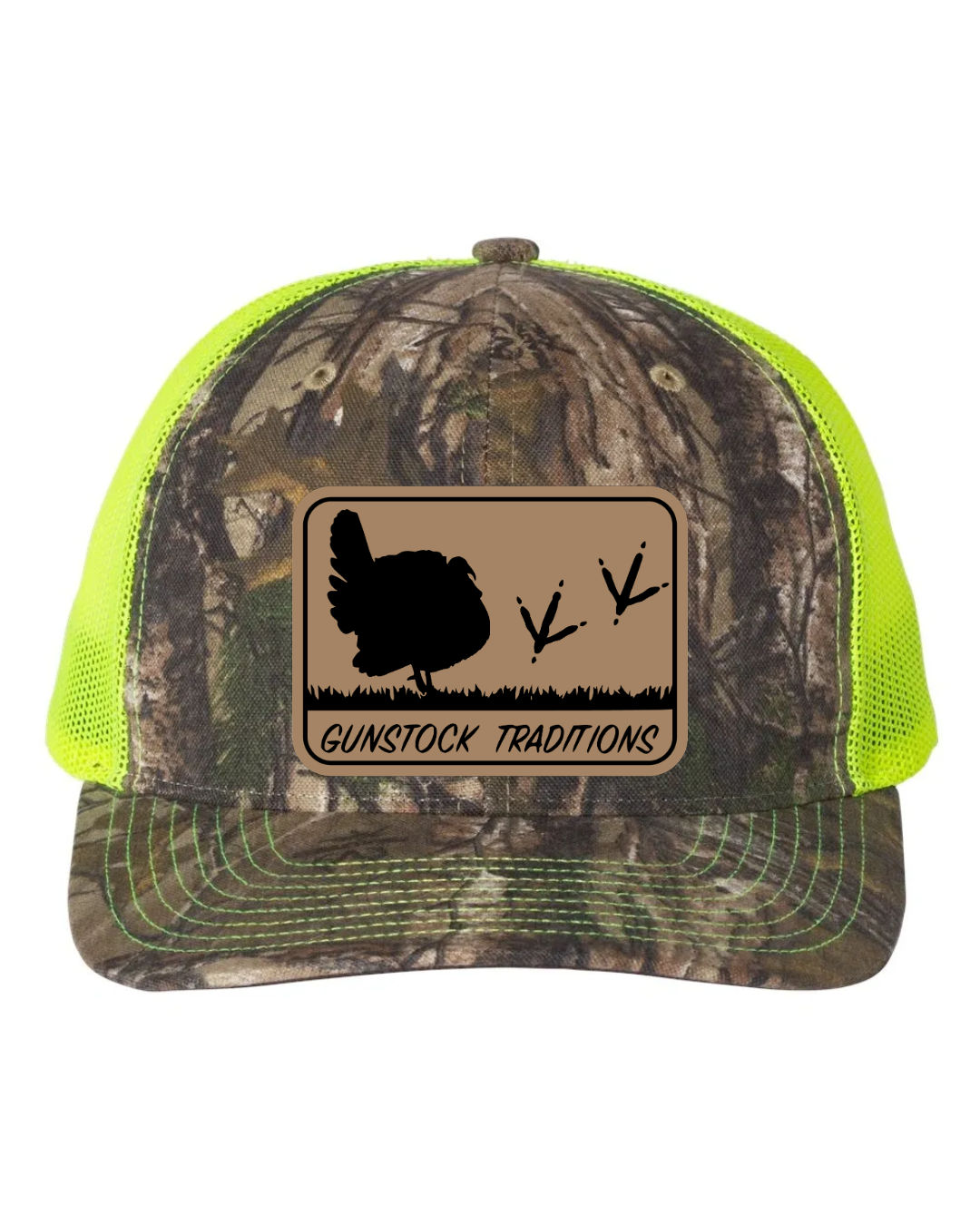 Struttin Leather Patch Richardson 112 Trucker Hat