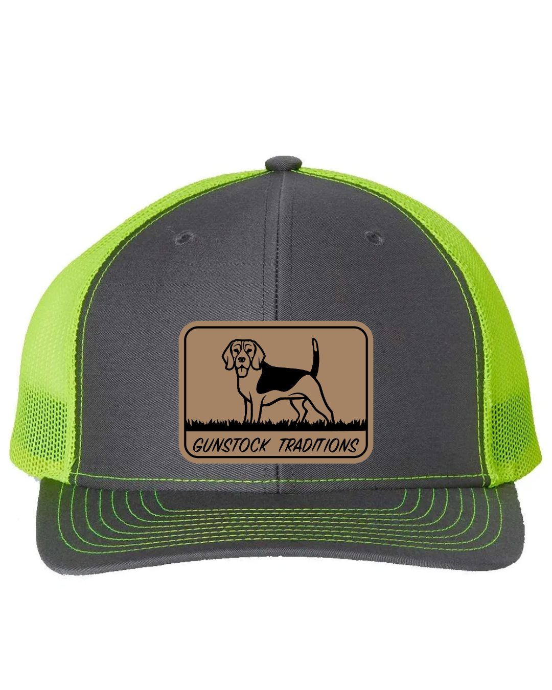GST Beagle Leather Patch Richardson 112 Trucker Hat