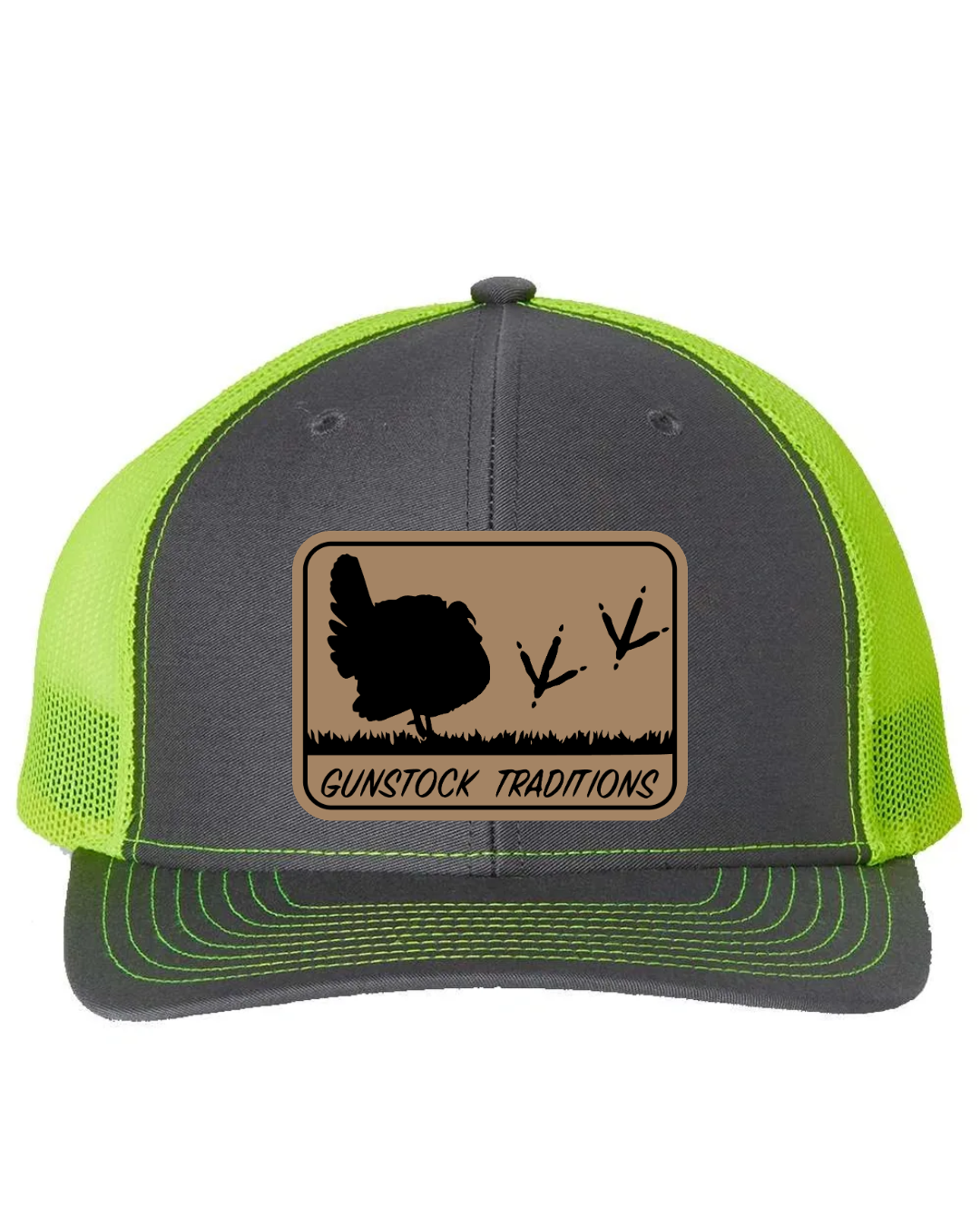 Struttin Leather Patch Richardson 112 Trucker Hat