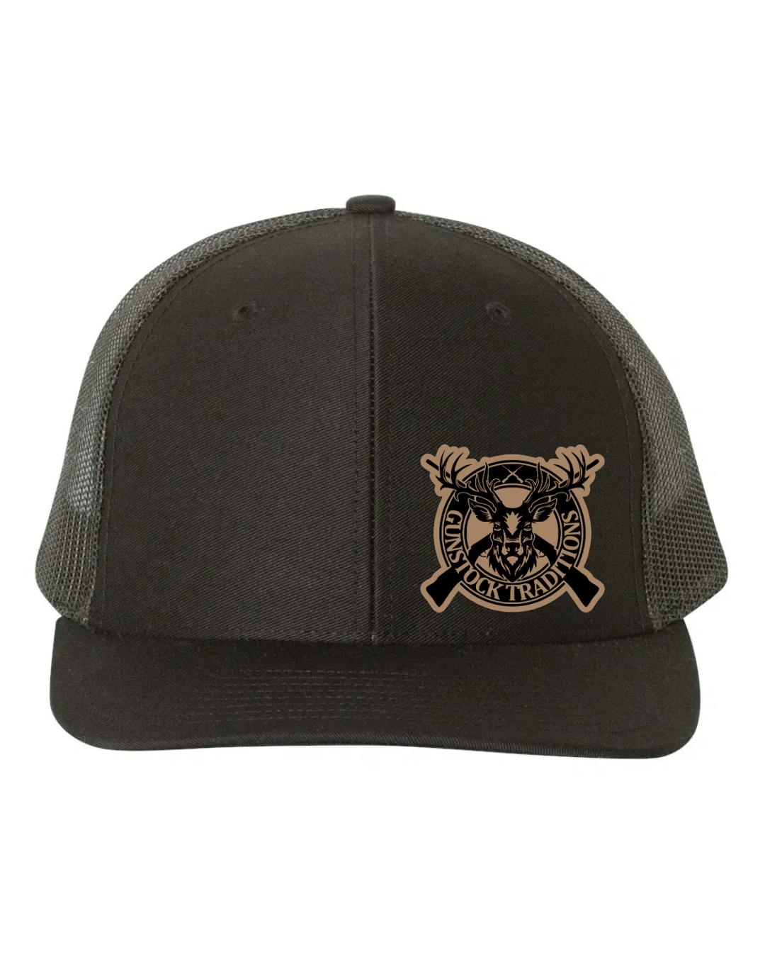 GST Mounted Leather Patch Richardson 112 Trucker Hat