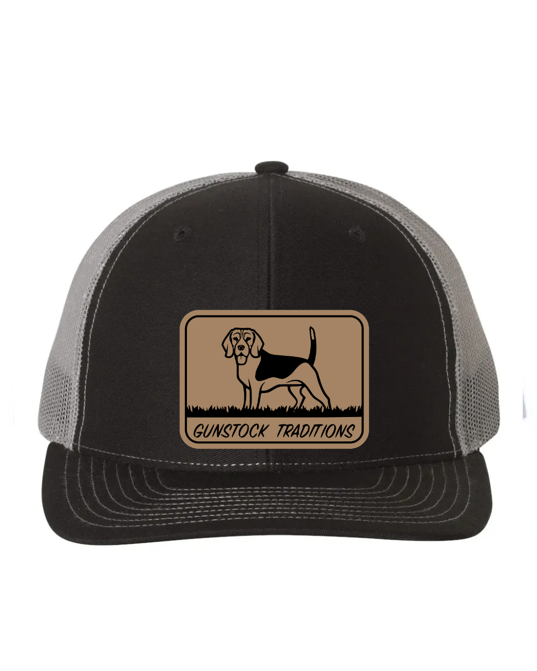 GST Beagle Leather Patch Richardson 112 Trucker Hat