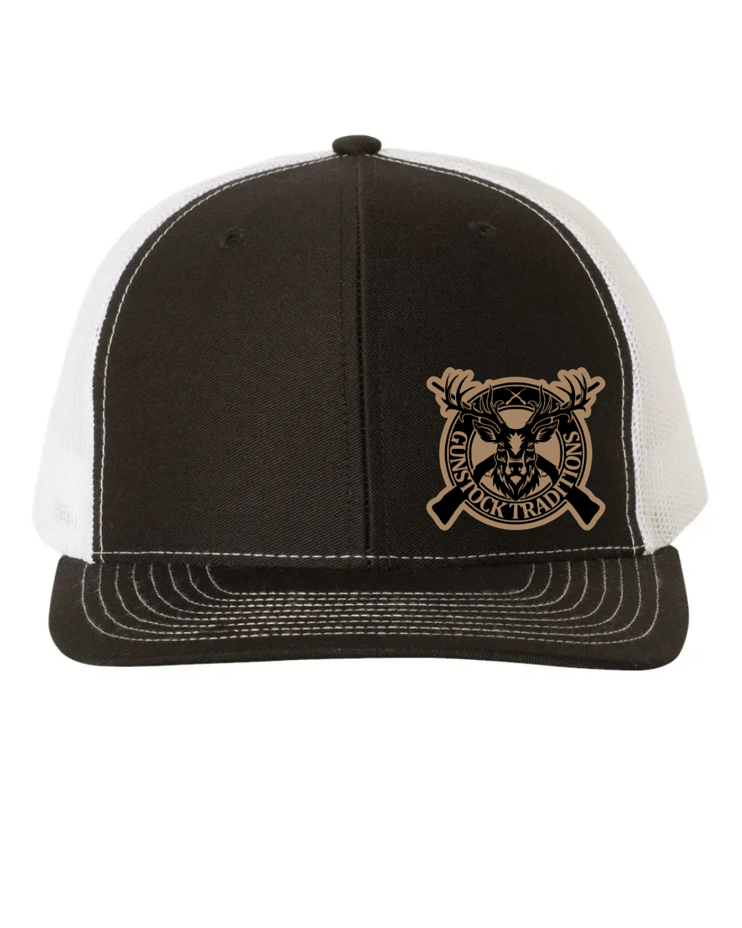 GST Mounted Leather Patch Richardson 112 Trucker Hat