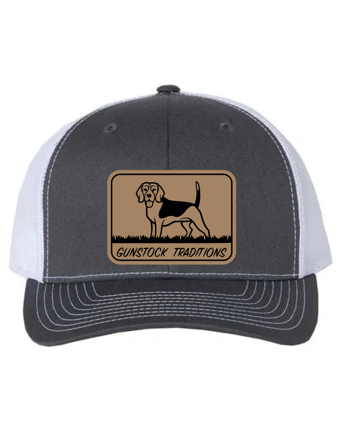 GST Beagle Leather Patch Richardson 112 Trucker Hat