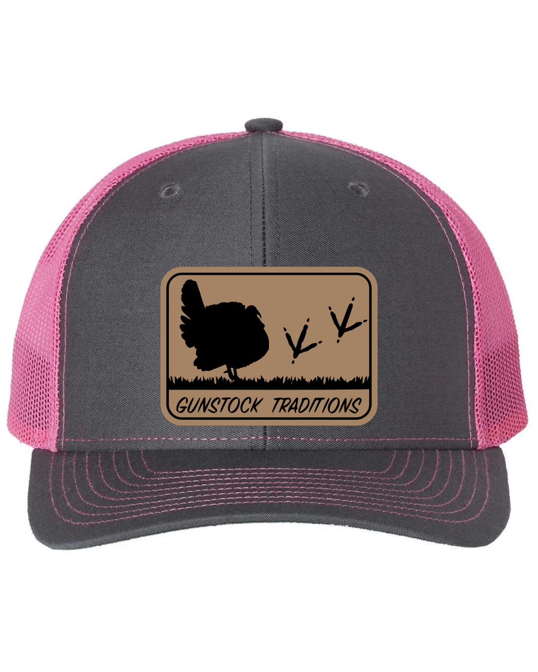 Struttin Leather Patch Richardson 112 Trucker Hat