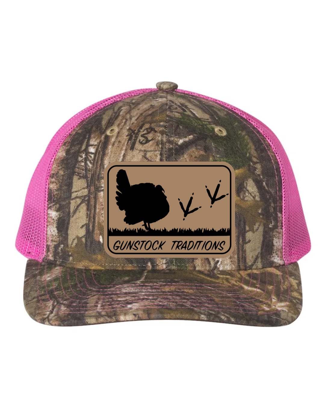 Struttin Leather Patch Richardson 112 Trucker Hat