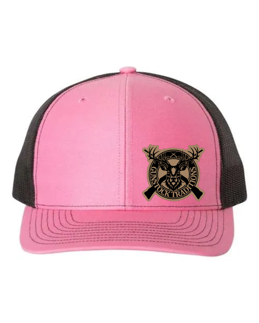 GST Mounted Leather Patch Richardson 112 Trucker Hat