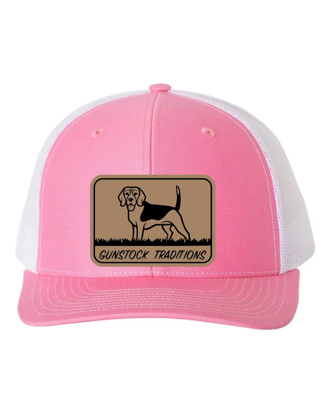 GST Beagle Leather Patch Richardson 112 Trucker Hat