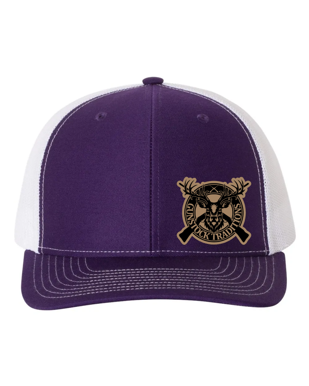 GST Mounted Leather Patch Richardson 112 Trucker Hat