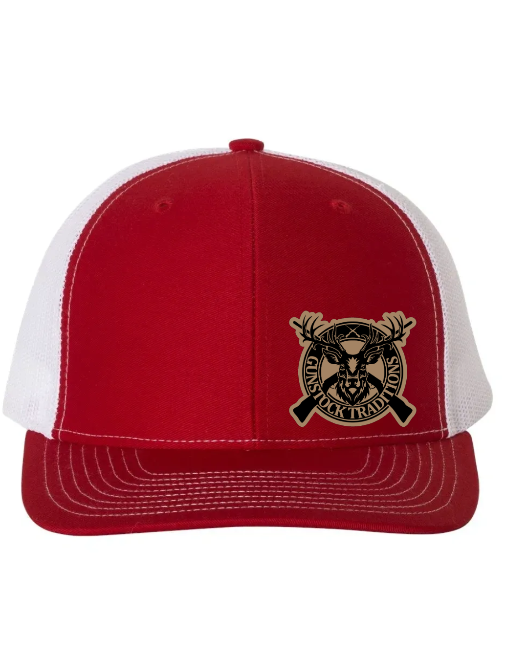 GST Mounted Leather Patch Richardson 112 Trucker Hat