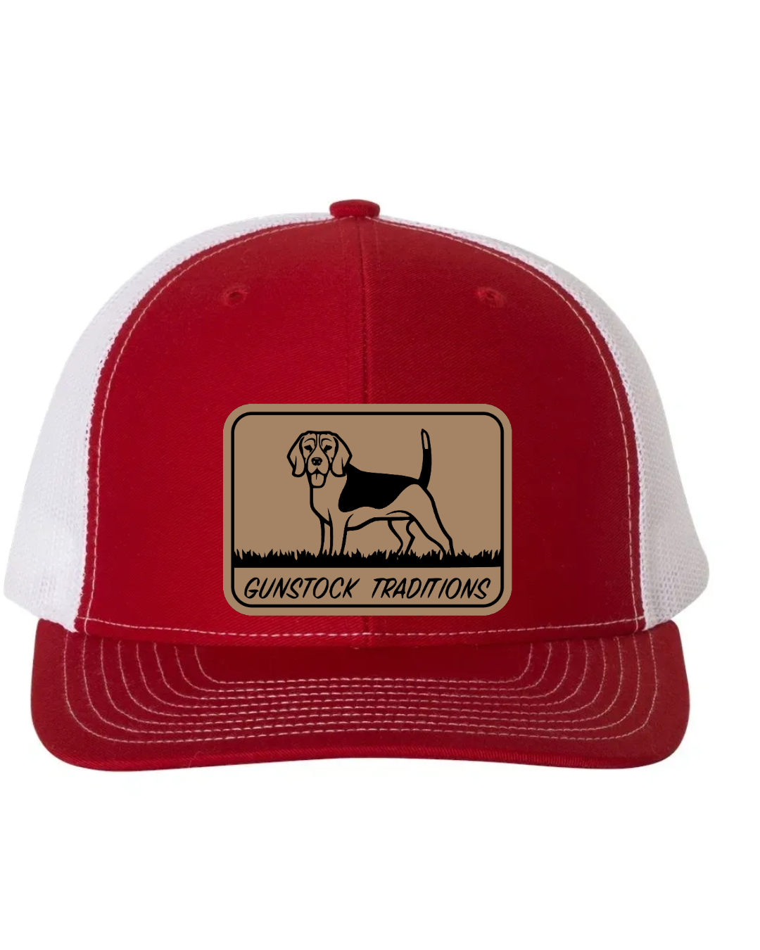 GST Beagle Leather Patch Richardson 112 Trucker Hat