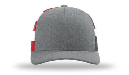 Gulf of America Richardson 112 Trucker Leather Patch Hat