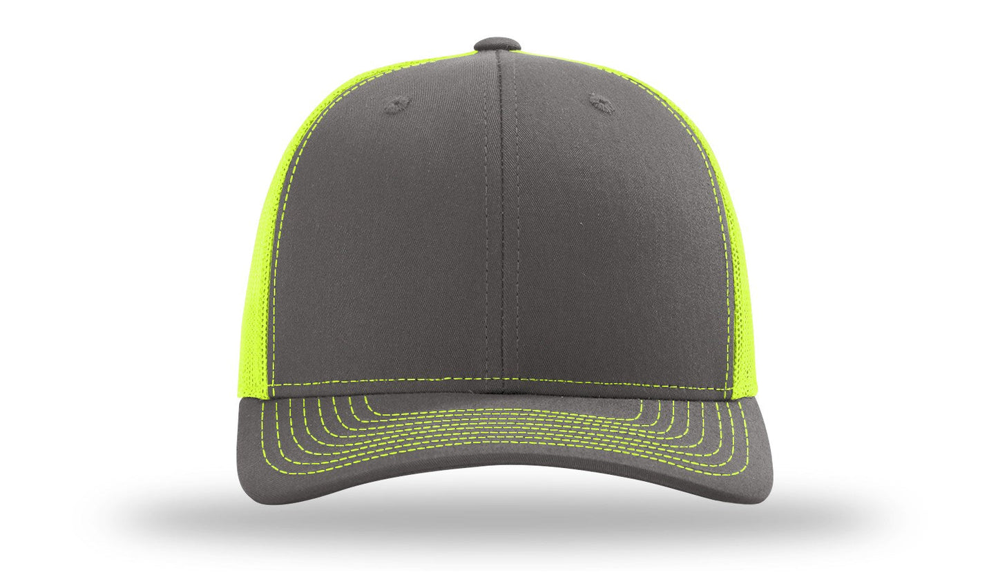 Truckers Leather Patch Richardson 112 Trucker Hat