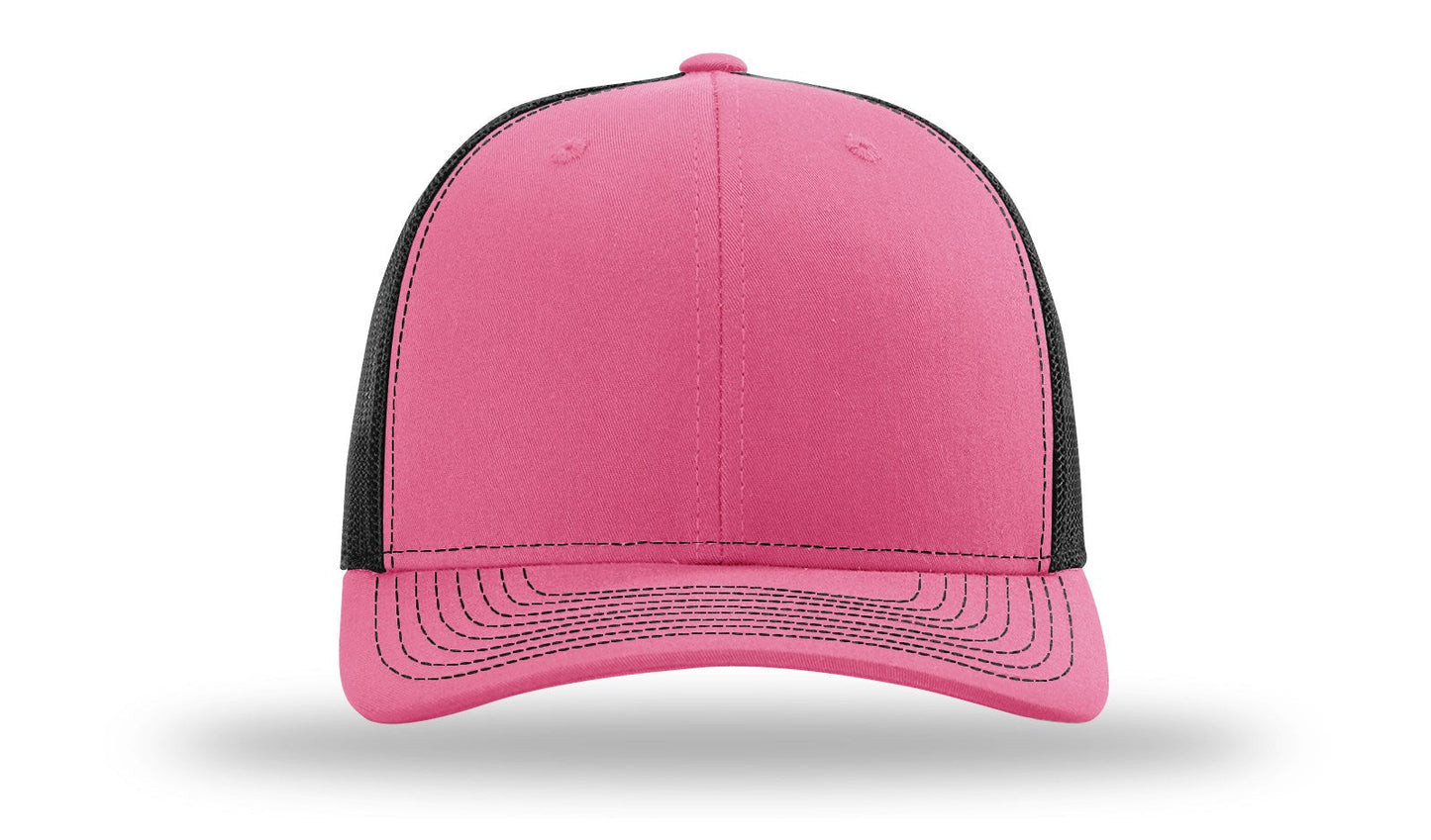 Truckers Leather Patch Richardson 112 Trucker Hat