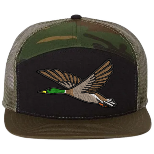 Mallard Duck Embroidered Richardson 168 Trucker Cap Outdoor Wildlife Hat