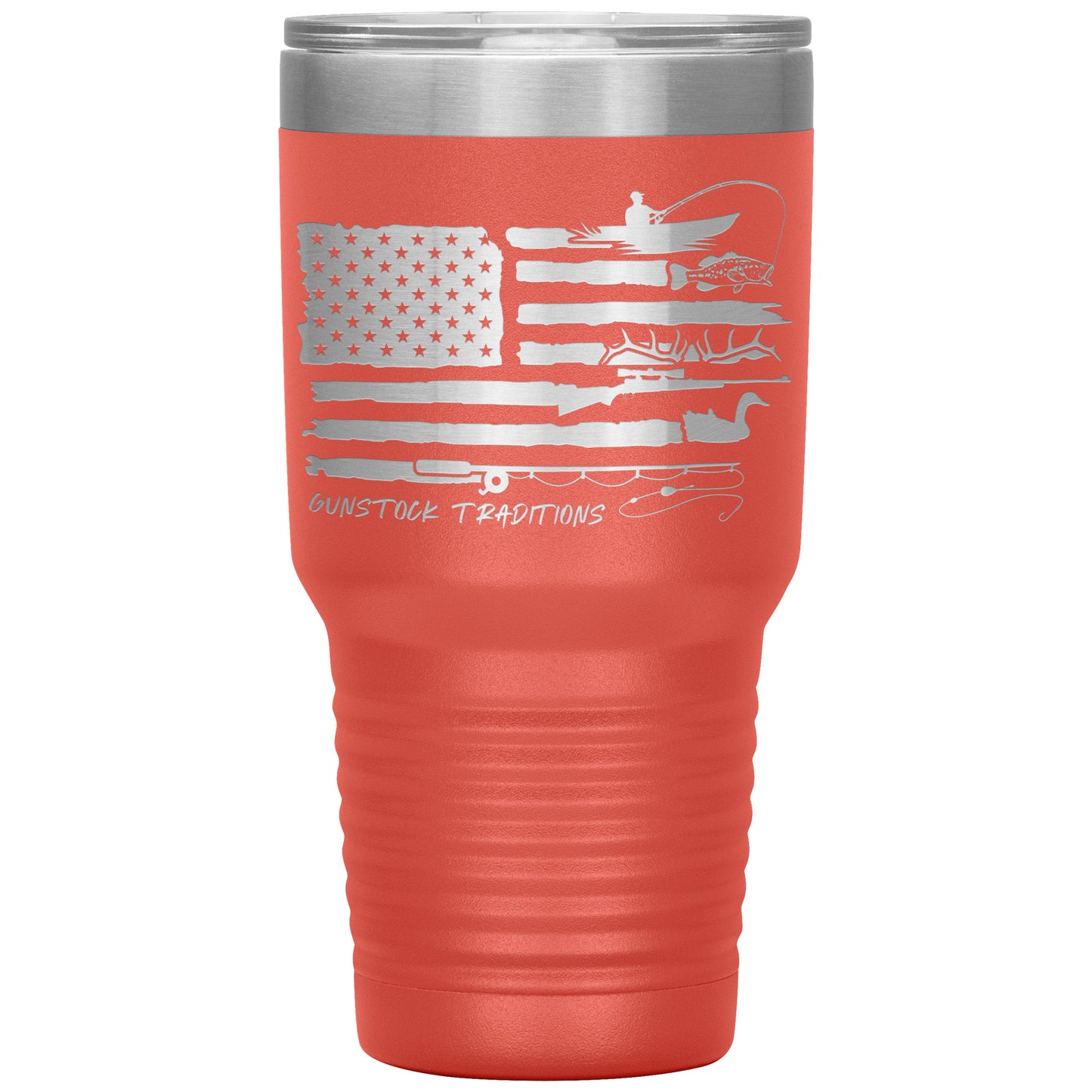 GST Flag 30oz Tumbler