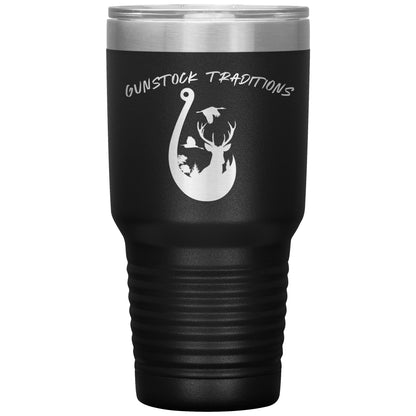 GST Hooked on Hunting 30oz Tumbler