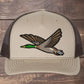 Mallard Duck Embroidered Richardson 112FP Trucker Cap Outdoor Wildlife Hat