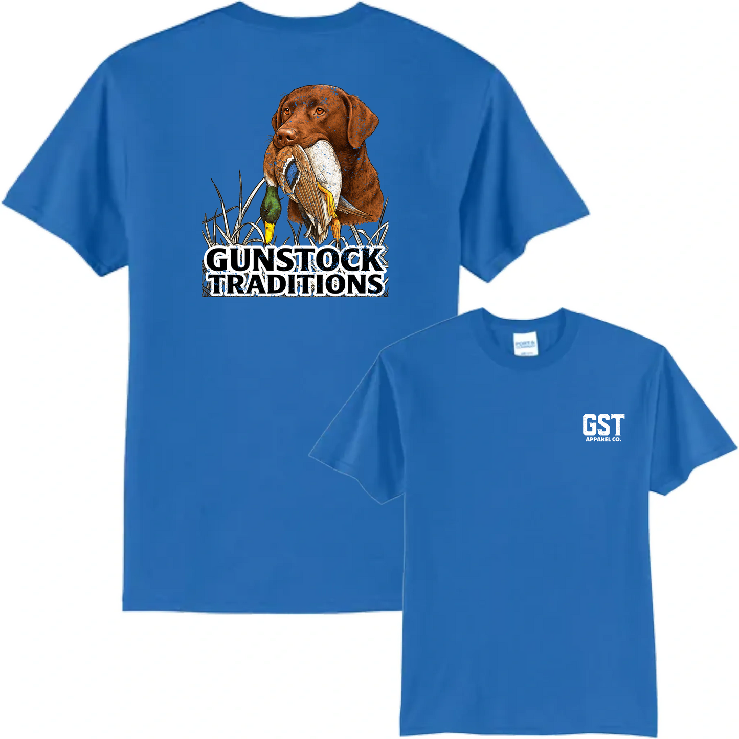 Gunstock Traditions – Lab Retriever & Mallard Classic Tee