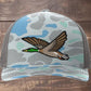 Mallard Duck Embroidered Richardson 112FP Trucker Cap Outdoor Wildlife Hat