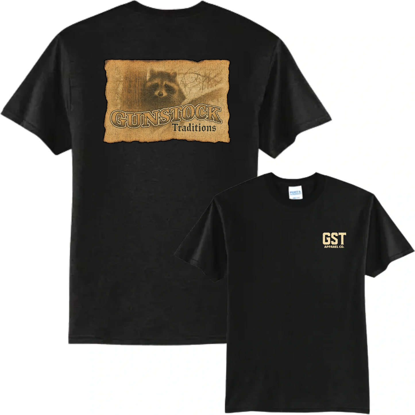 Gunstock Traditions “Night Watch Raccoon” Tee