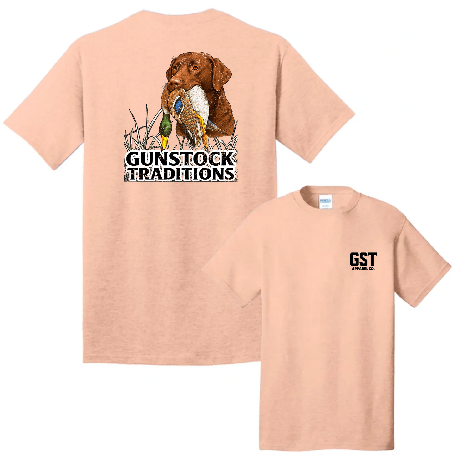 Gunstock Traditions – Lab Retriever & Mallard Classic Tee