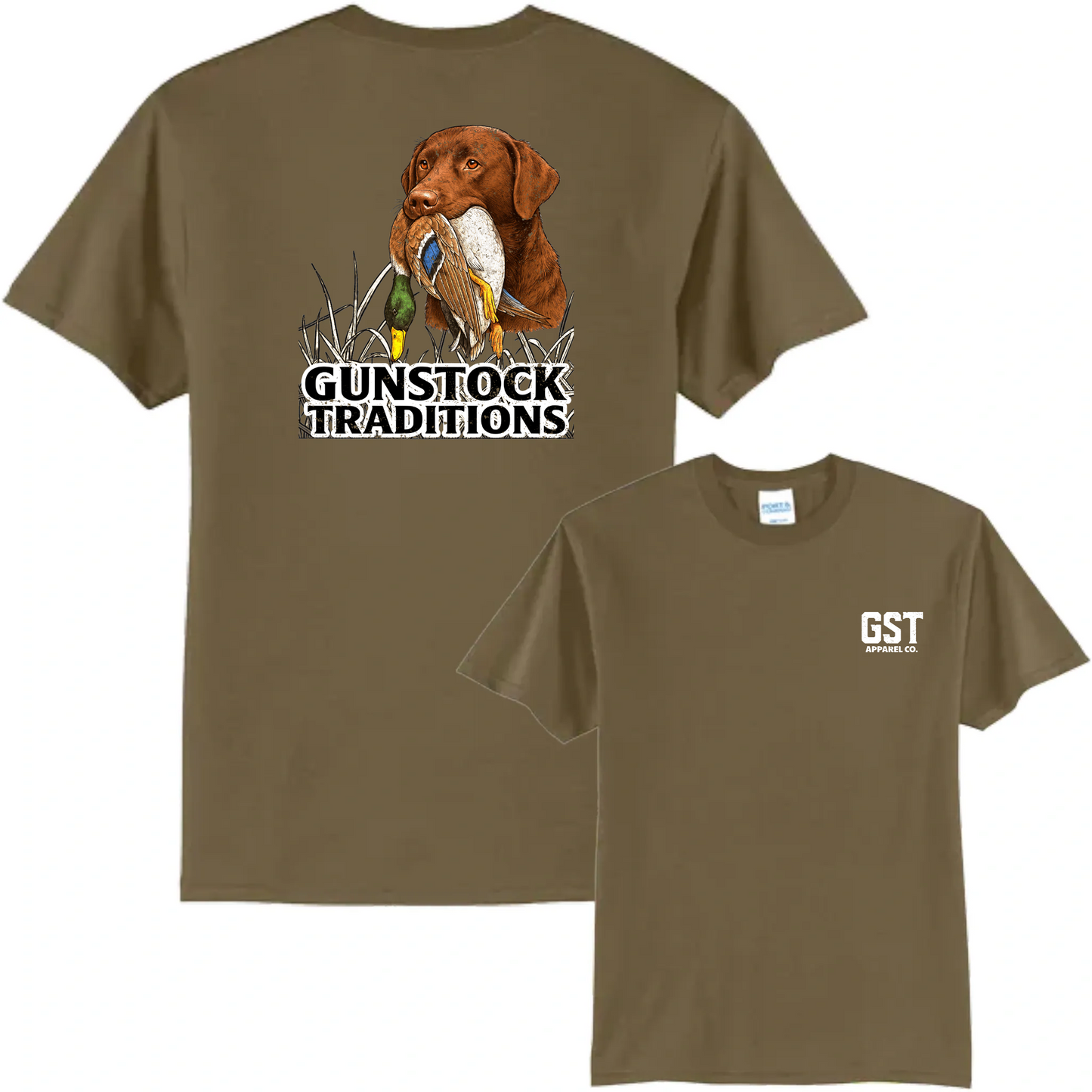 Gunstock Traditions – Lab Retriever & Mallard Classic Tee