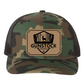 GST Badge Leather Patch Richardson 112 Trucker Hat