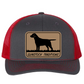 GST Labrador Leather Patch Richardson 112 Trucker Hat