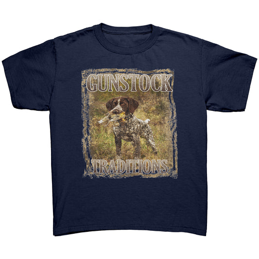 GST German Shorthair  Youth Logo Tee