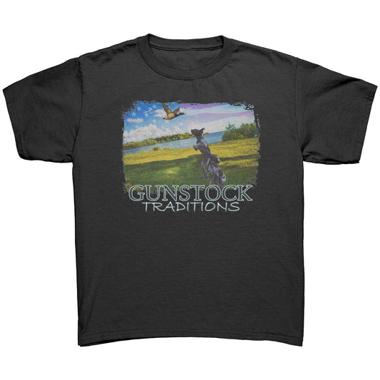 GST Jumping Dog Youth Logo Tee