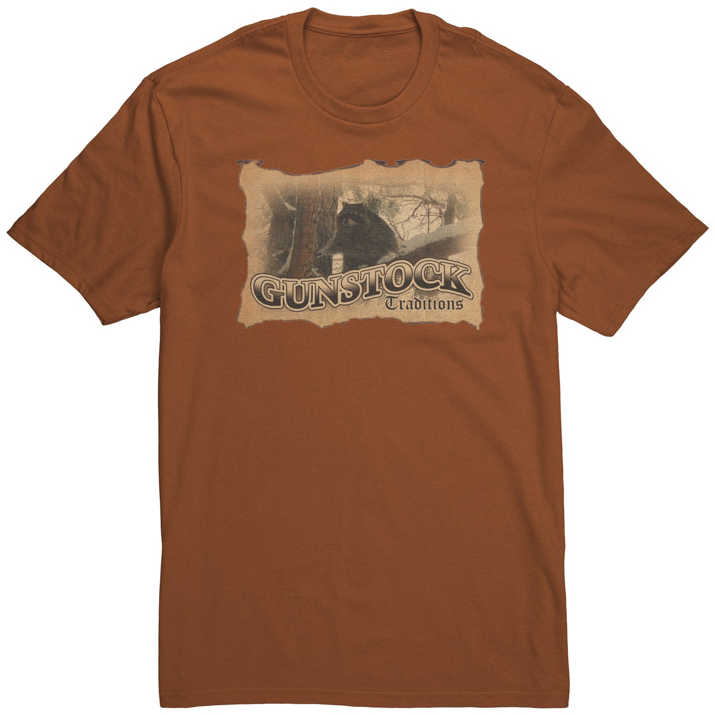 GST Racoon Stamp Logo Tee