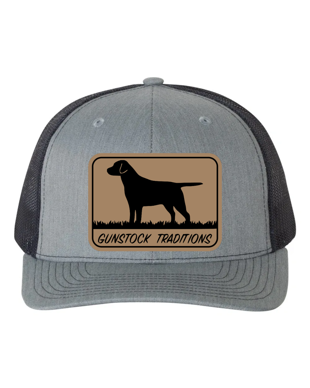 GST Labrador Leather Patch Richardson 112 Trucker Hat