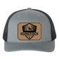 GST Badge Leather Patch Richardson 112 Trucker Hat