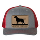 GST Labrador Leather Patch Richardson 112 Trucker Hat