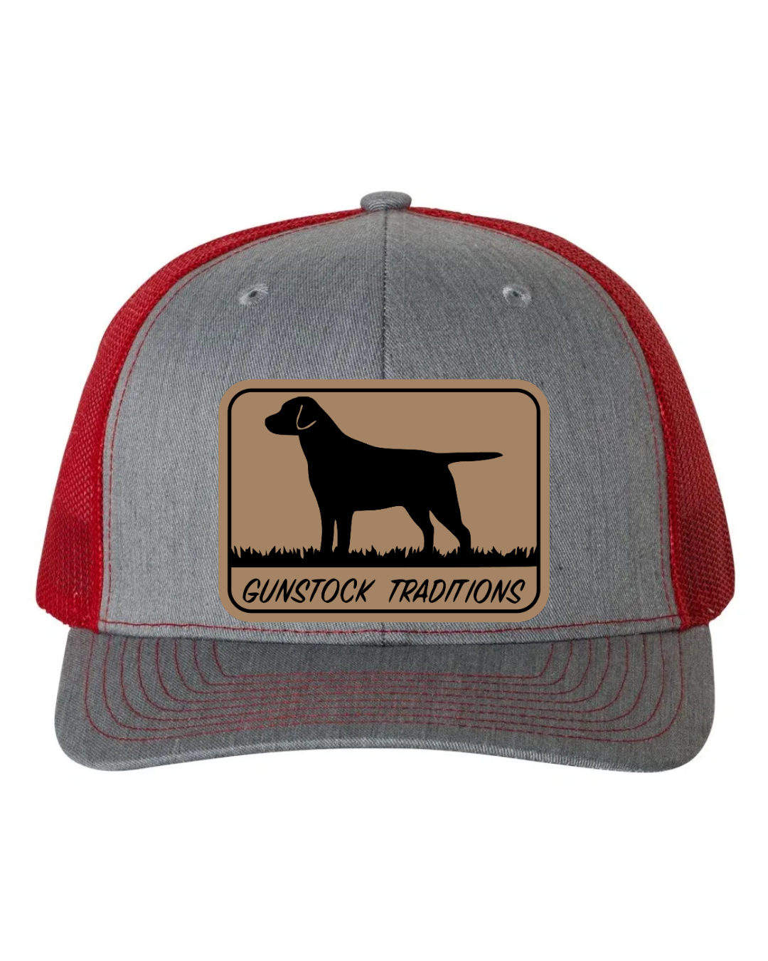 GST Labrador Leather Patch Richardson 112 Trucker Hat