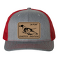 GST On Point Leather Patch Richardson 112 Trucker Hat