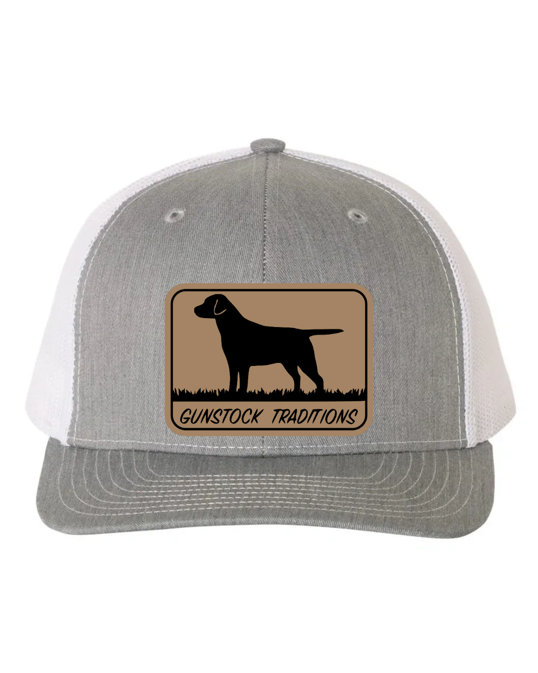 GST Labrador Leather Patch Richardson 112 Trucker Hat