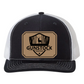 GST Badge Leather Patch Richardson 112 Trucker Hat