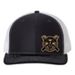 GST Mounted Leather Patch Richardson 112 Trucker Hat