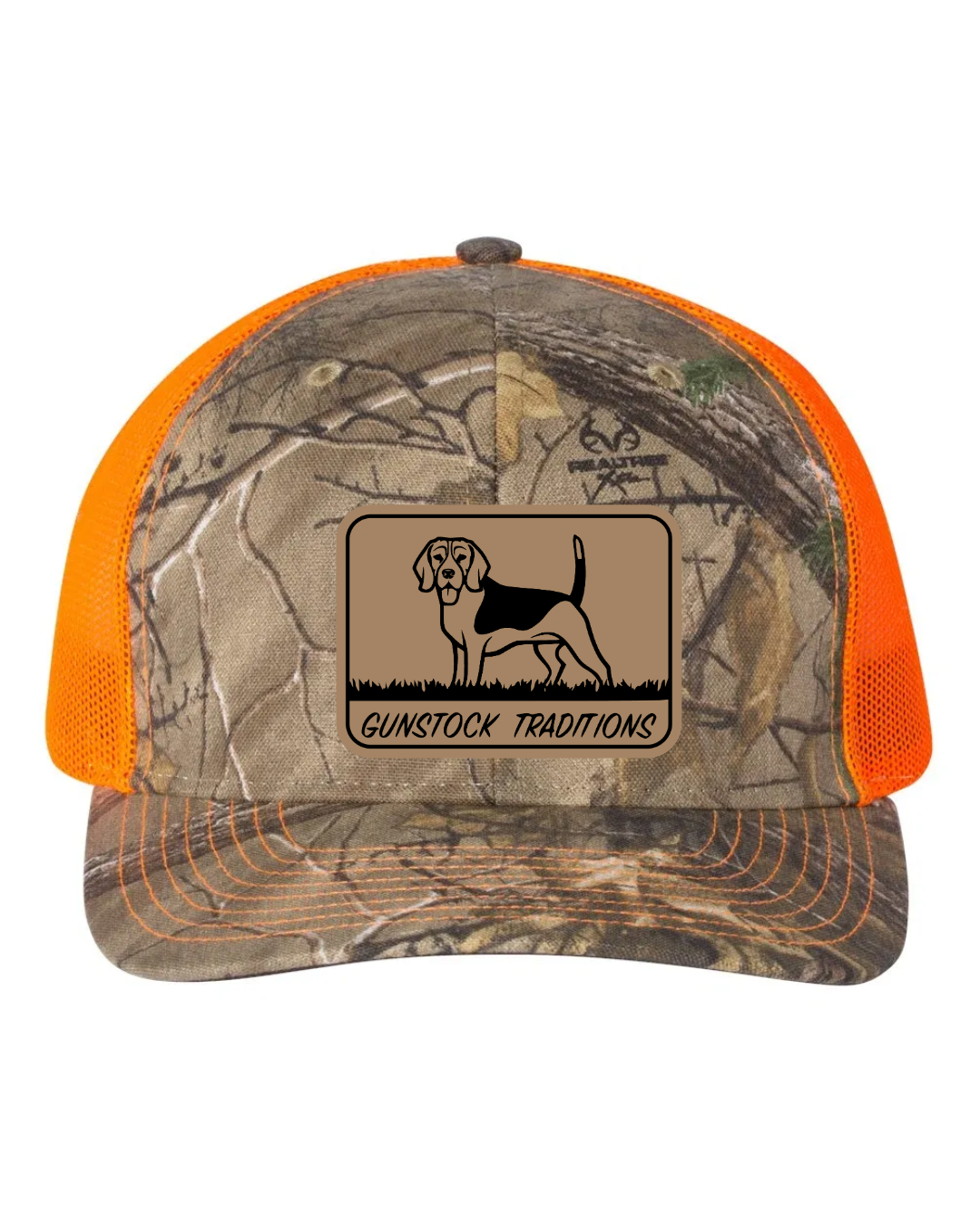 GST Beagle Leather Patch Richardson 112 Trucker Hat