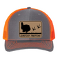 Struttin Leather Patch Richardson 112 Trucker Hat