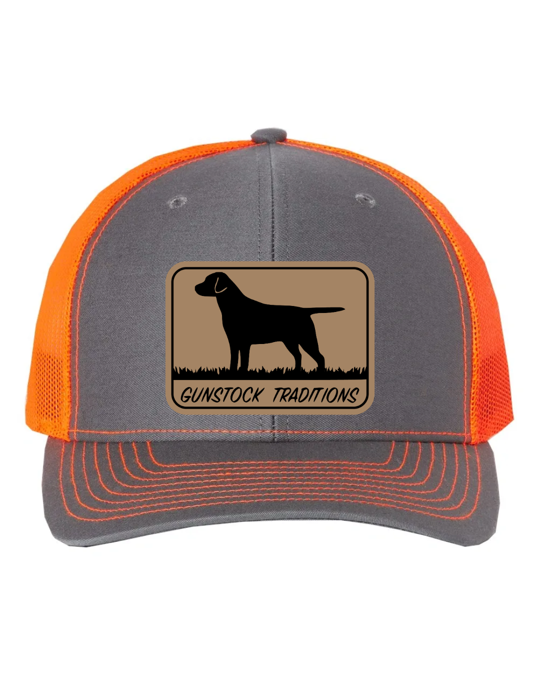 GST Labrador Leather Patch Richardson 112 Trucker Hat